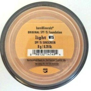 Bare Escentuals Bare Minerals Foundation LIGHT W15 8g XL ORIGINAL SPF15